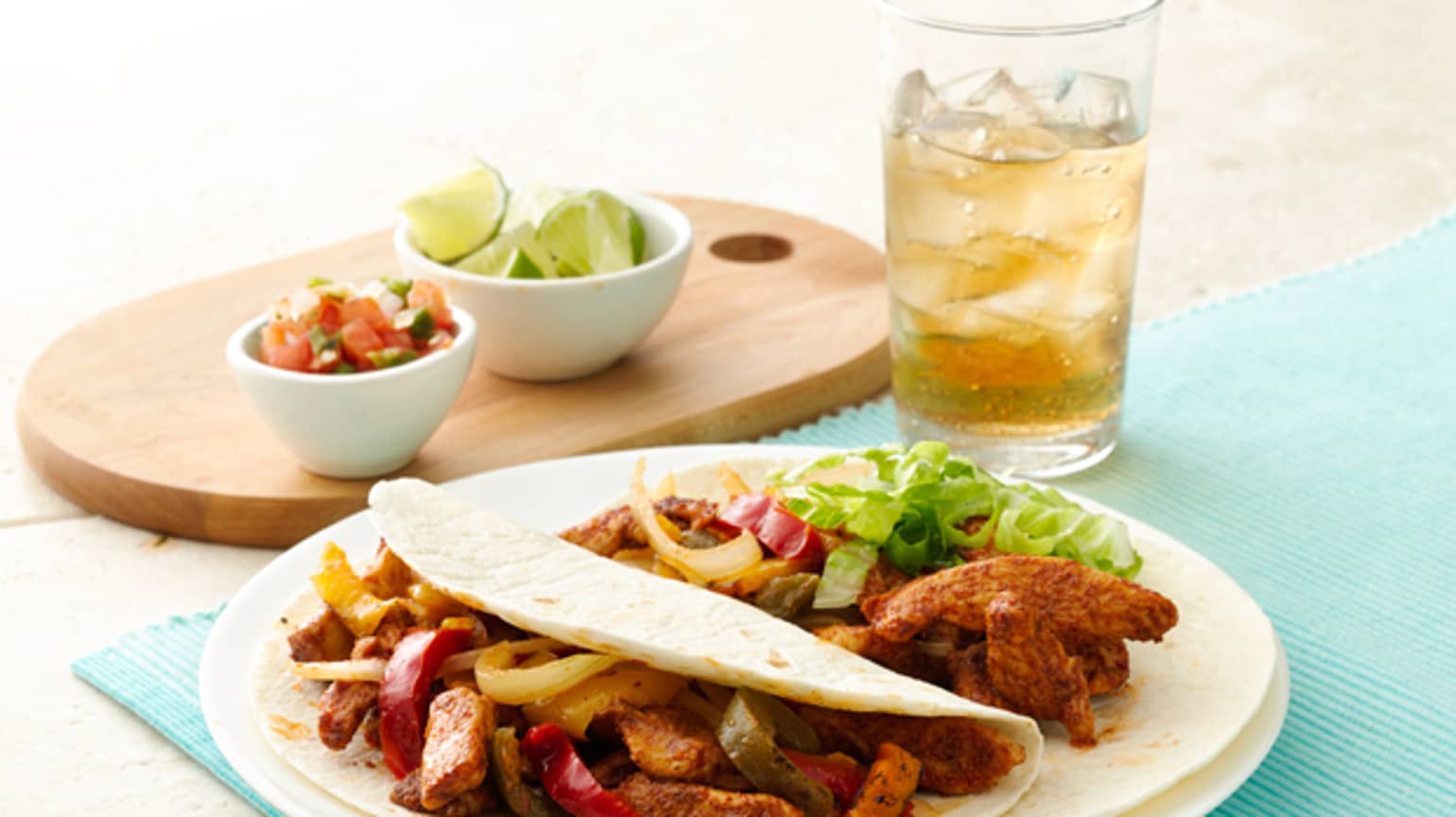 Saftige Glutenfreie Poulet-Fajitas